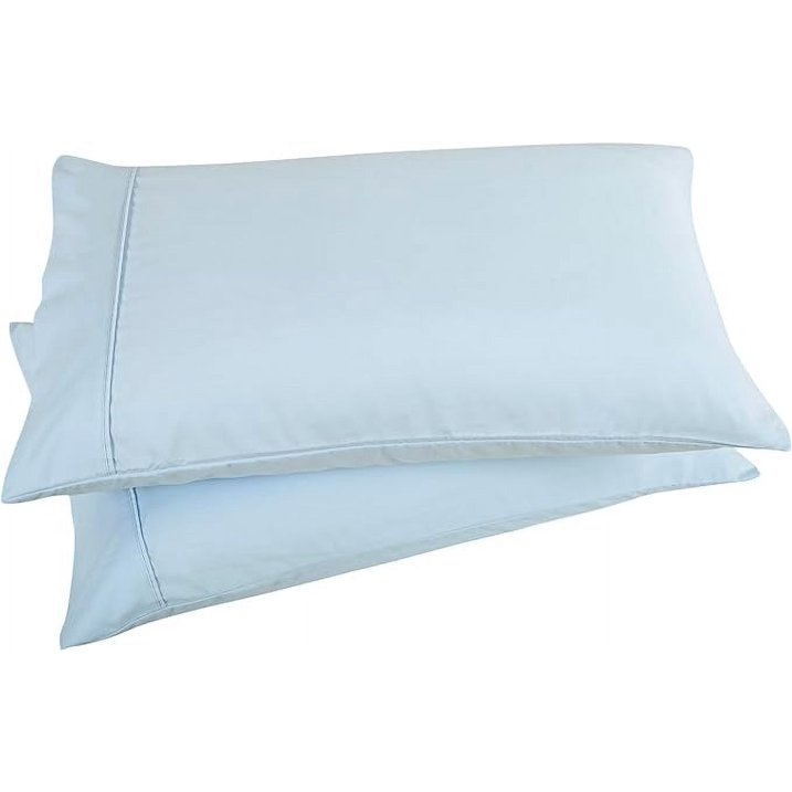 Ensemble de Draps 6 Pièces Elegant Comfort - Série 1500, Motifs Floraux Laurel Blue, Microfibre Ultra-Douce, Taille Queen – Image 7