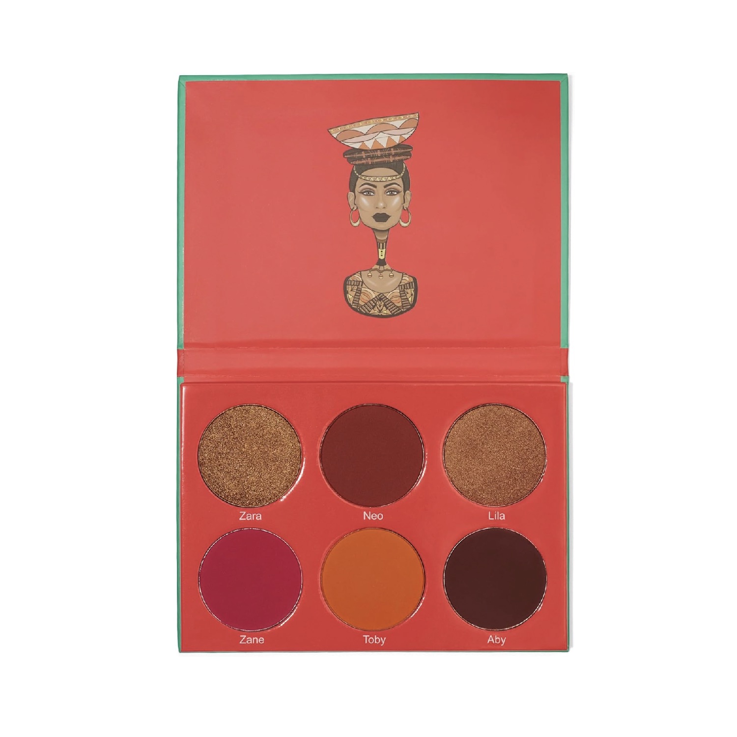 Palette de Blush Juvia's Place The Saharan Vol. 1 - Nuances Vibrantes et Rayonnantes, Fini Lumineux et Pigmenté – Image 5