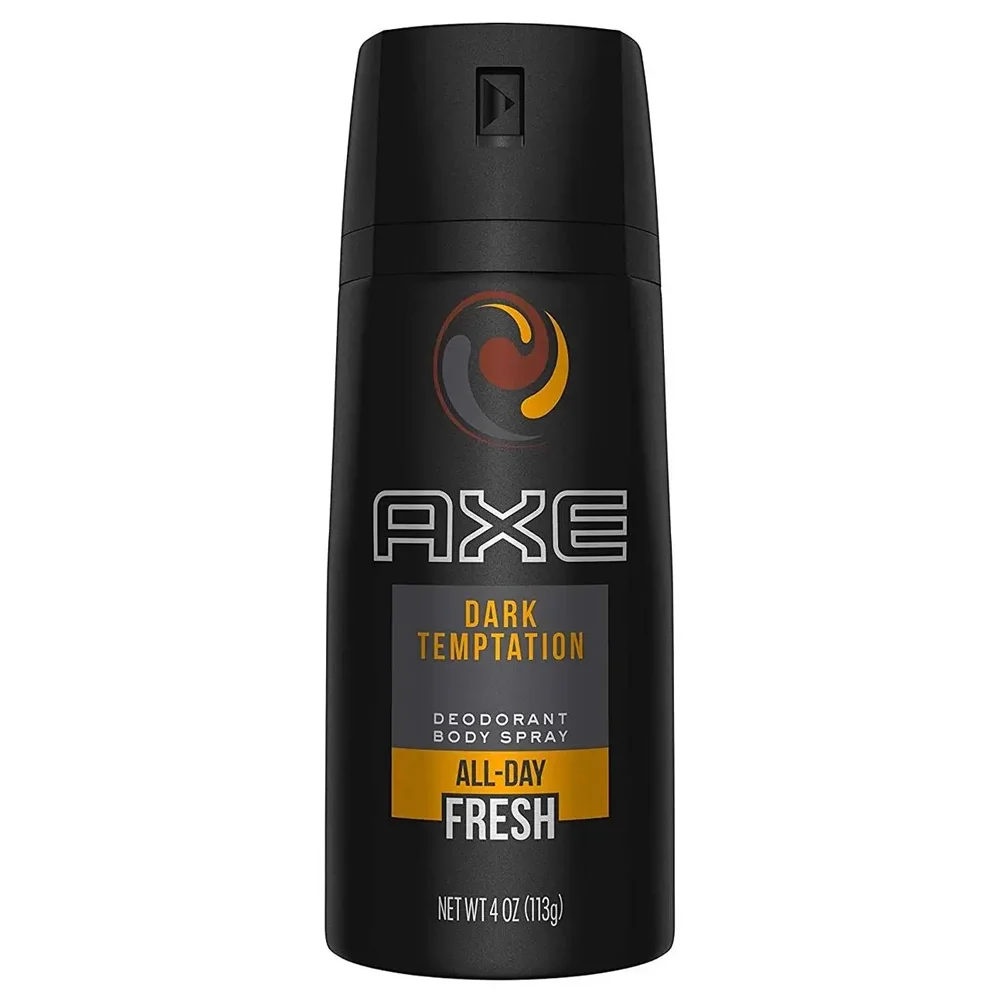 AXE Dark Temptation - Déodorant Spray Corporel, Fragrance Chocolatée et Irrésistible, 120 mL