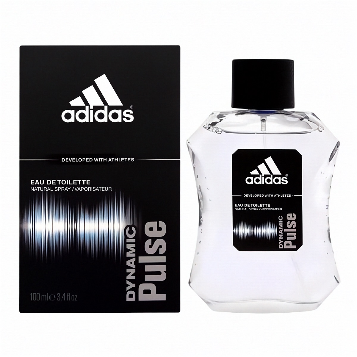 Eau de Toilette Adidas Dynamic Pulse - Parfum Frais et Tonique, Spray Naturel, 100 mL