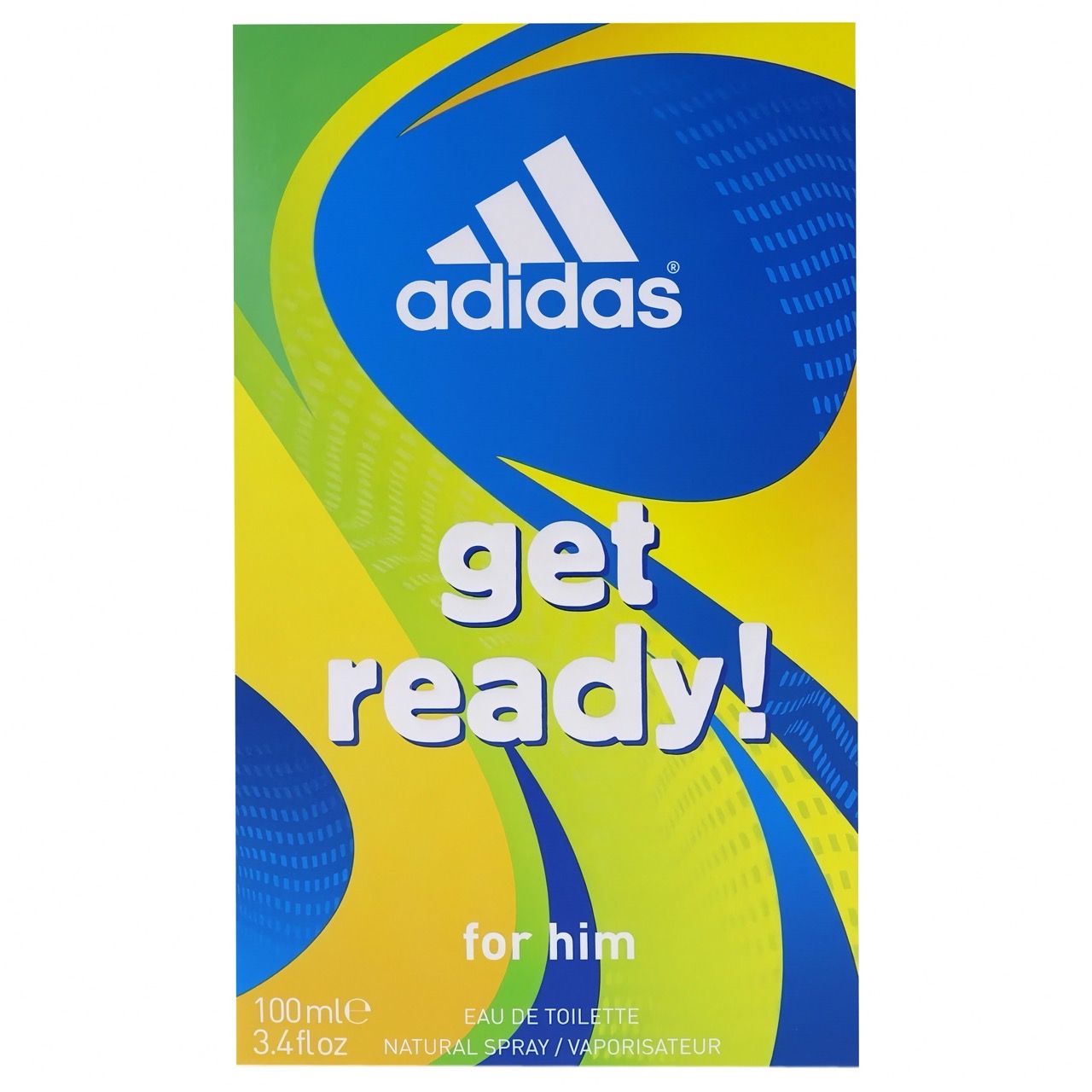 Eau de Toilette Adidas Get Ready! - Parfum Dynamique et Énergisant Pour Homme, 100 mL – Image 3