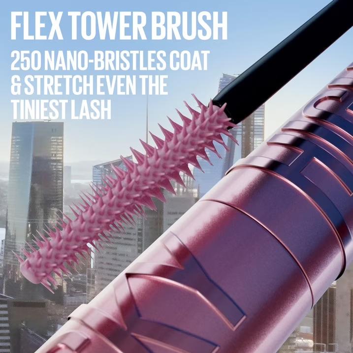 Mascara Lavable Maybelline - Lash Sensational Sky High, Teinte Very Black, Volume et Longueur Extrêmes, 7,2 ml – Image 5
