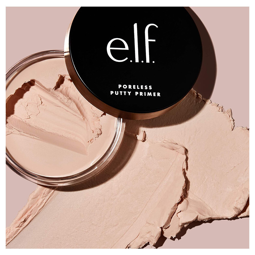 Base de Teint e.l.f. - Poreless Putty Primer, Texture Veloutée, Effet Zéro Pores, Universelle Translucide, 21g – Image 3