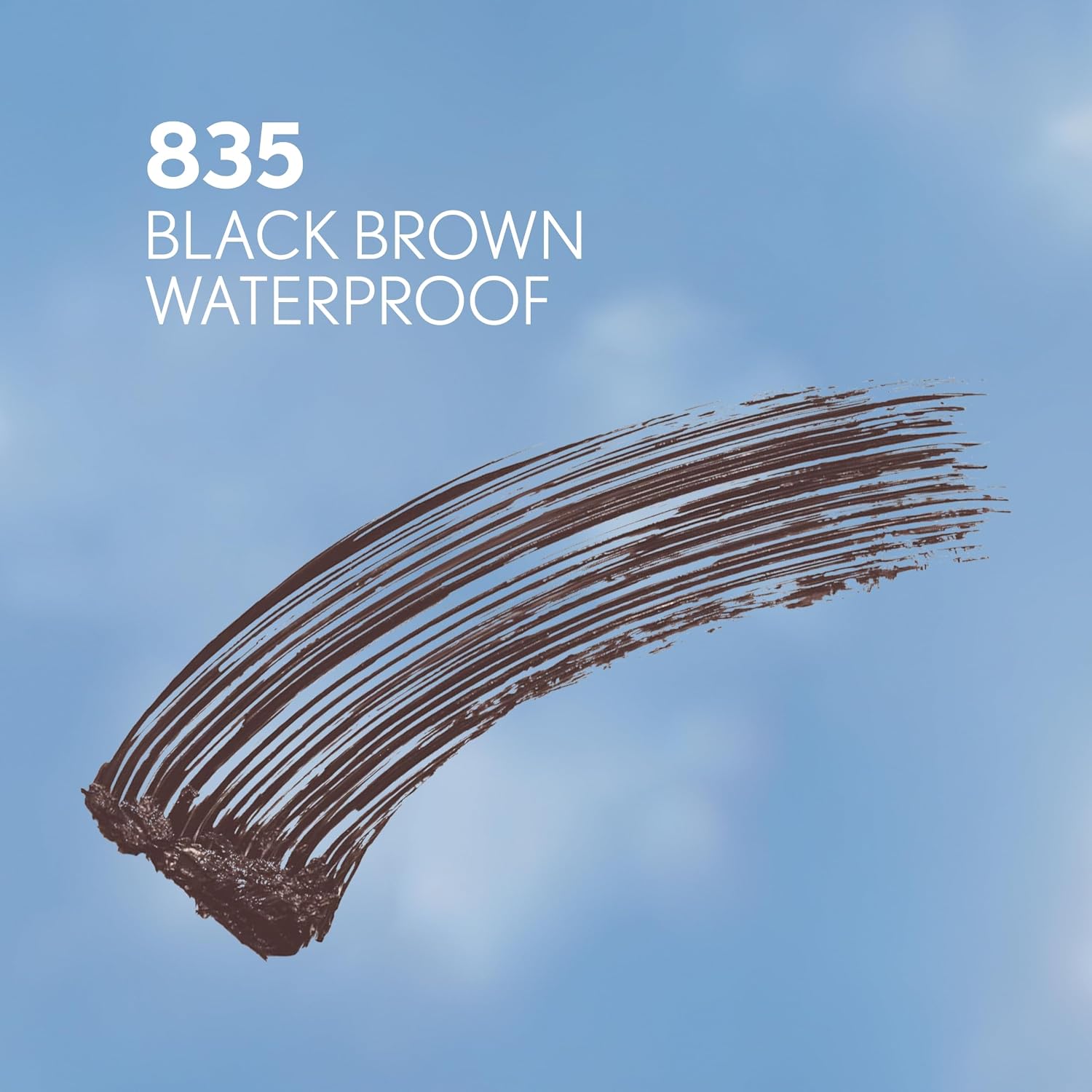 Mascara Aquarésistant CoverGirl Clump Crusher - Teinte 835 Black Brown, Brosse Double Face, 13,1 ml – Image 6
