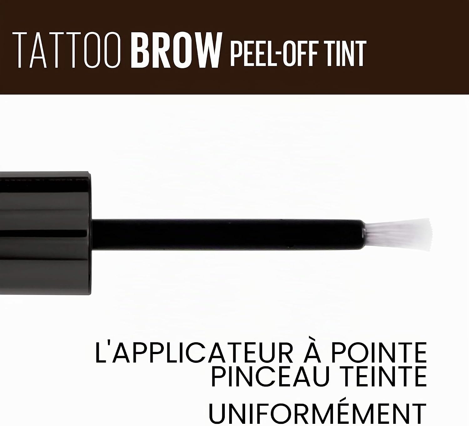 Gel à Sourcils Semi-Permanent Maybelline - Tattoo Brow Peel Off, Teinte Marron Chaud, 7 mL – Image 6