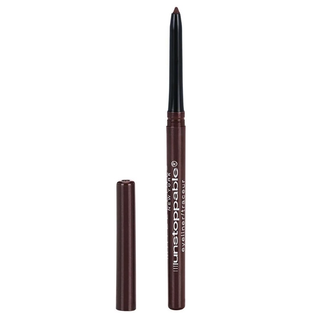Crayon Eyeliner Waterproof Maybelline Unstoppable - Teinte Cinnabar, Longue Tenue Anti-Bavures