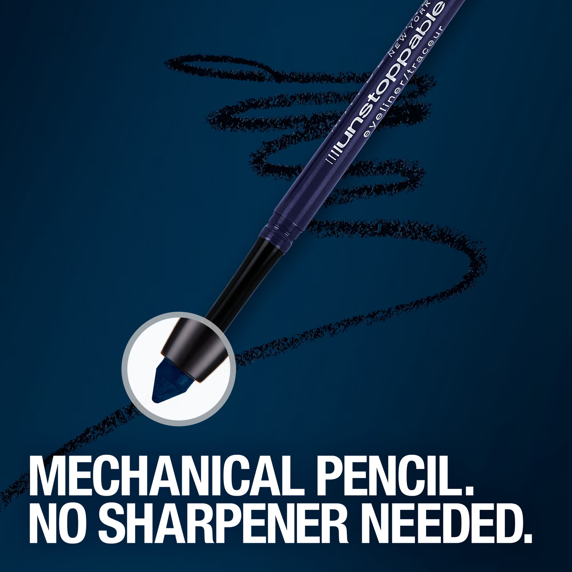 Crayon Eyeliner Waterproof Maybelline Unstoppable - Teinte Cinnabar, Longue Tenue Anti-Bavures – Image 5