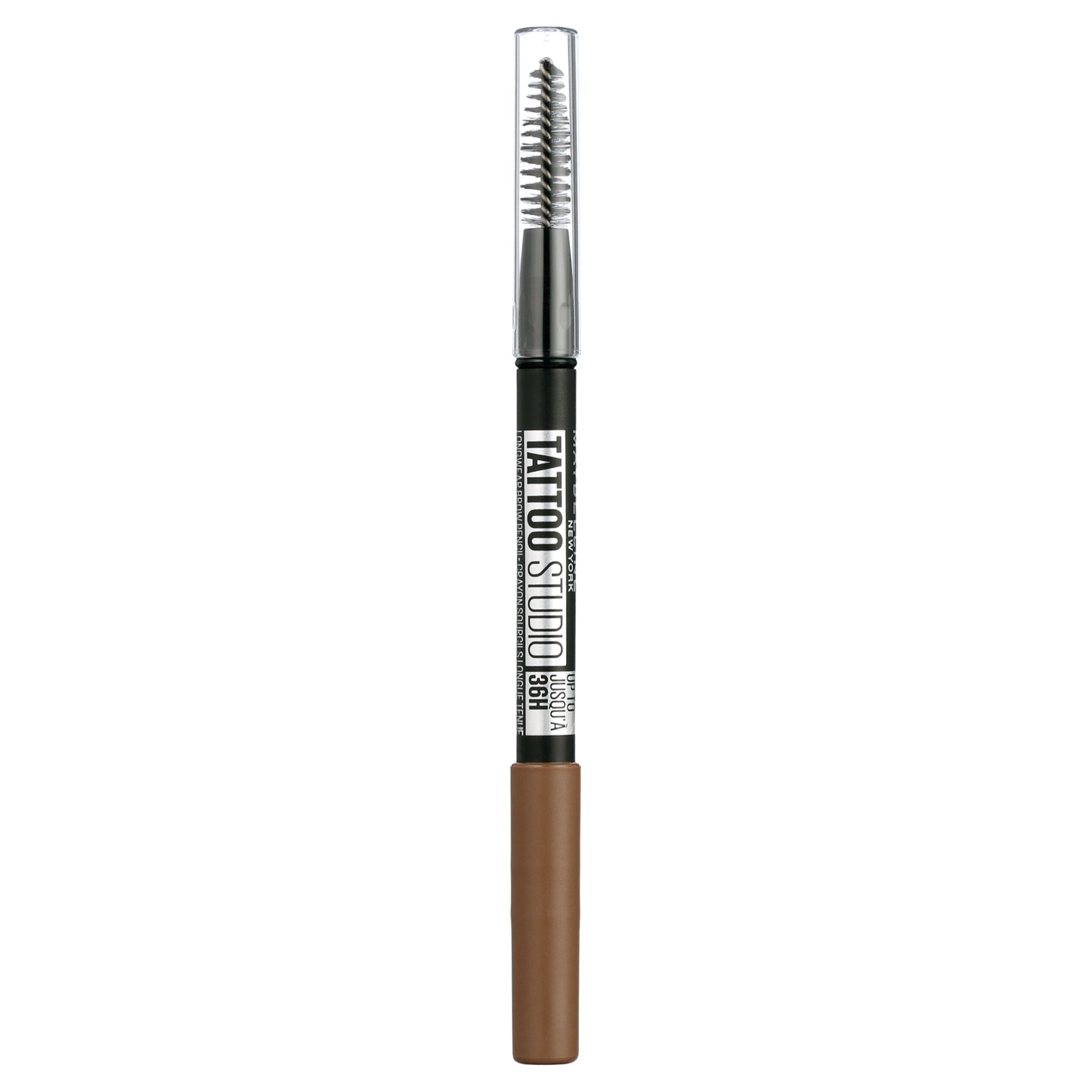 Crayon à Sourcils Pigmenté Maybelline Tattoo Studio - Teinte Soft Brown, Tenue Extrême 36H – Image 5
