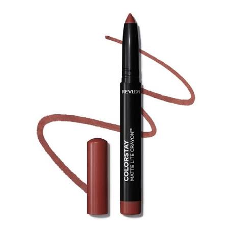 Crayon à Lèvres Mat Revlon ColorStay Matte Lite - Teinte 002 Clear The Air, Léger et Hydratant, 1,4 g – Image 4