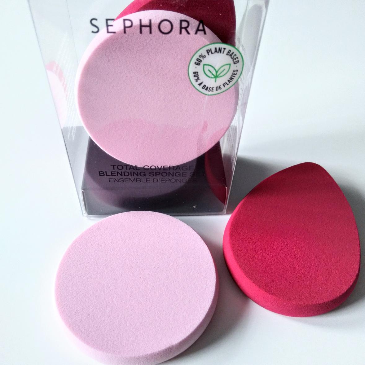 Kit d'Éponges de Teint Sephora - Total Coverage Blending Sponge Set, Applicateurs Multi-Usages, Teint Zéro Défaut – Image 2