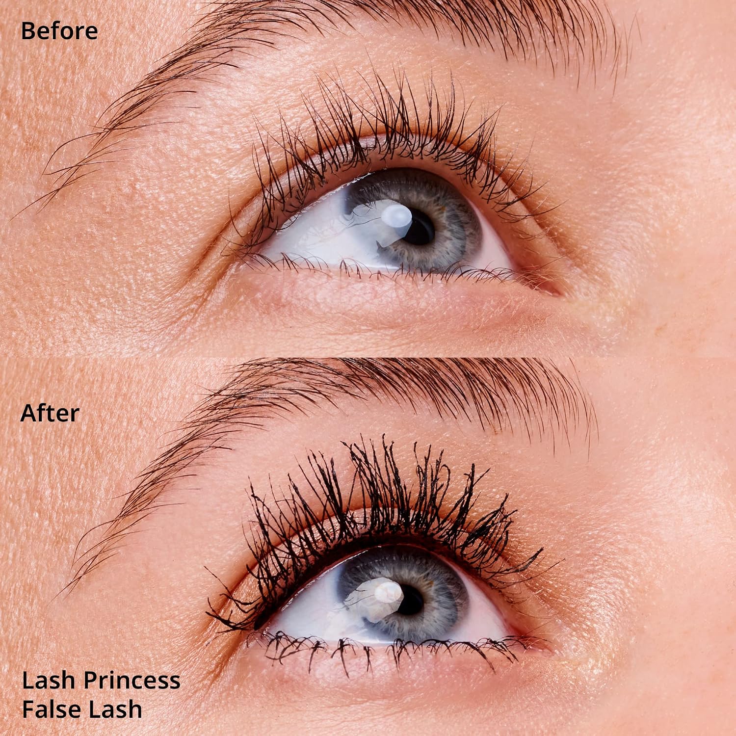 Mascara Volumateur Essence Lash Princess - False Lash Effect, Brosse Fibrée Conique, 12 mL – Image 3