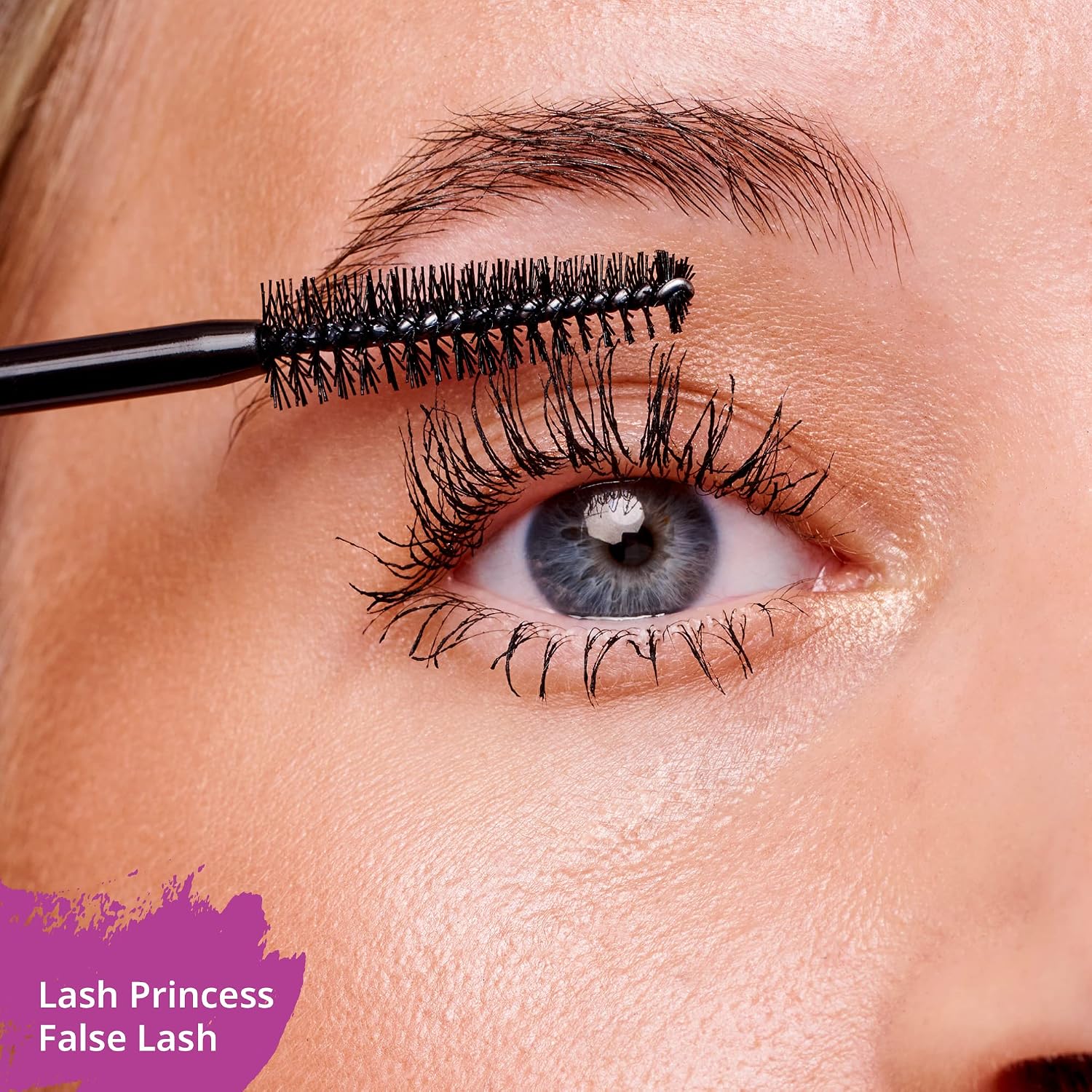 Mascara Volumateur Essence Lash Princess - False Lash Effect, Brosse Fibrée Conique, 12 mL – Image 2